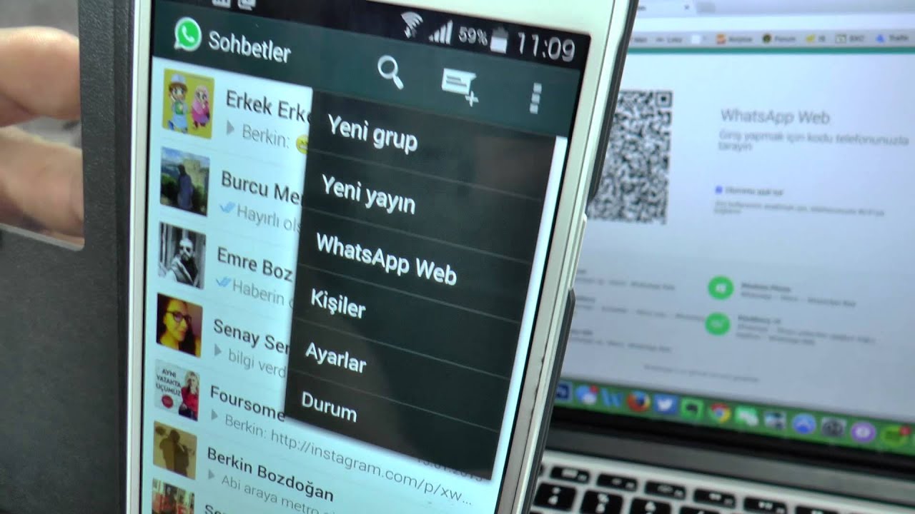 WhatsApp Web Cikti Alma islemi nasil yapilir
